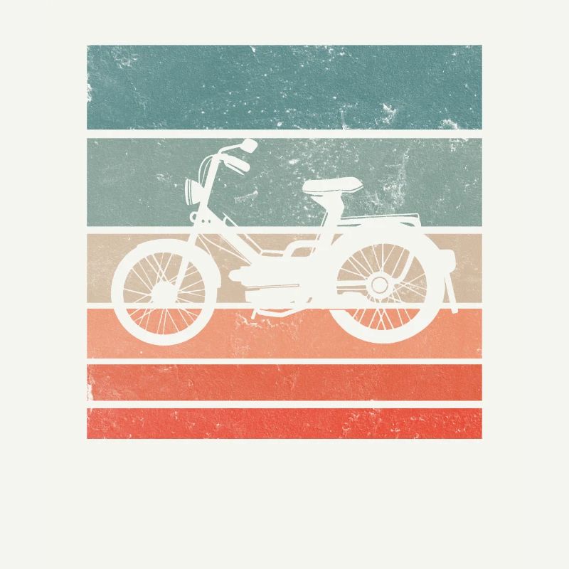 Vintage Mofa Moped Mokick Retro