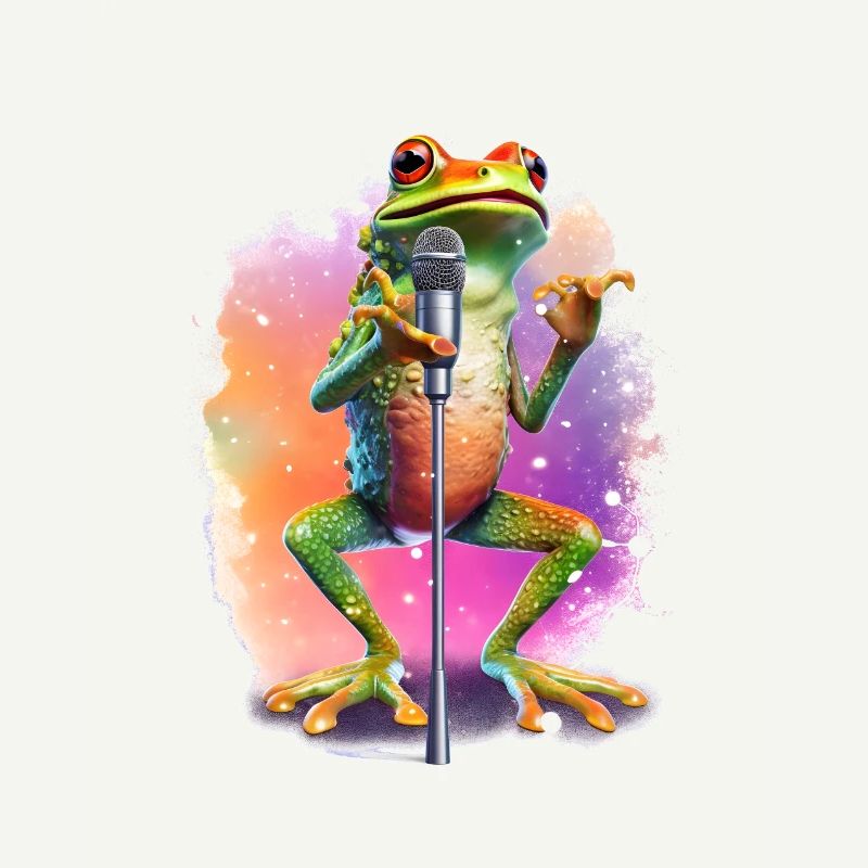 Singing Frog Pop, par NeonCat