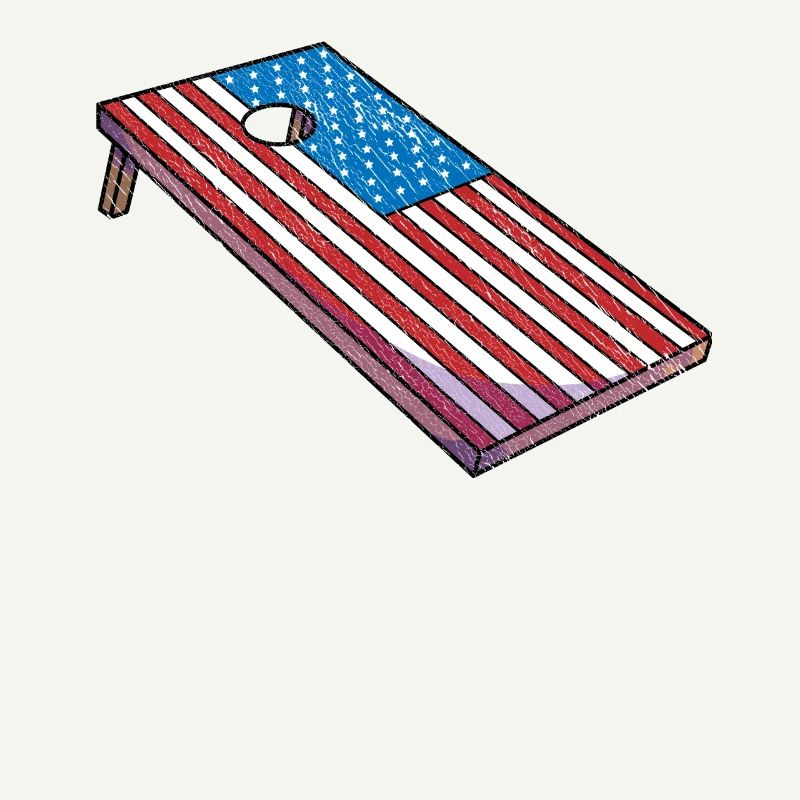 Cornhole Corn Hole Patriotic