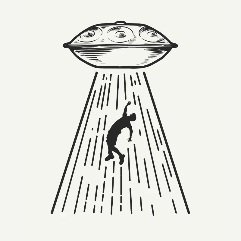 Funny Handpan UFO Player Handpan