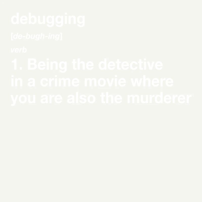 Debugging Definition