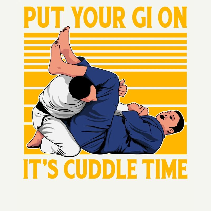 Brazilian Jiu-Jitsu put your Gi on cuddle time