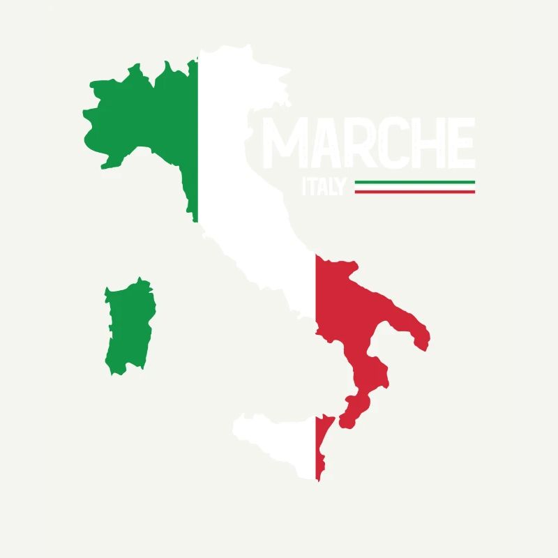 Marche Italy Marche Map Regions Italy