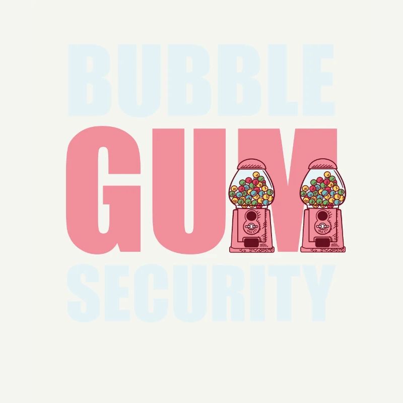 Bubble Gum Security Gumball Machine Gift