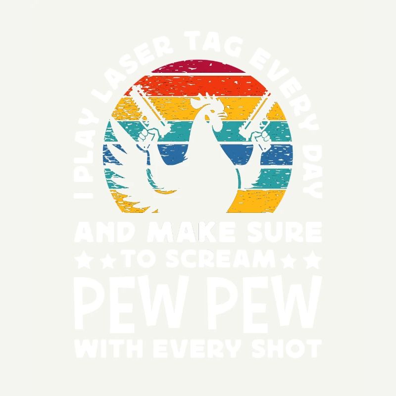 Laser Tag Tous les jours Pew Pew Chicken Lasergame