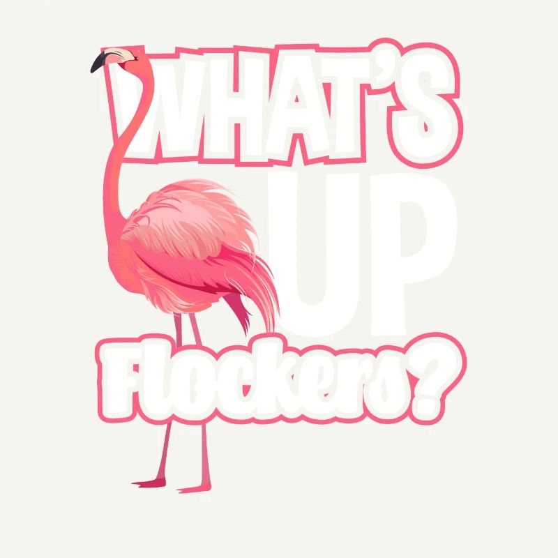 Flamingo Pink Bird