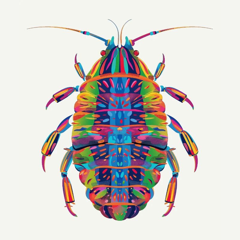 Isopode Pop Art