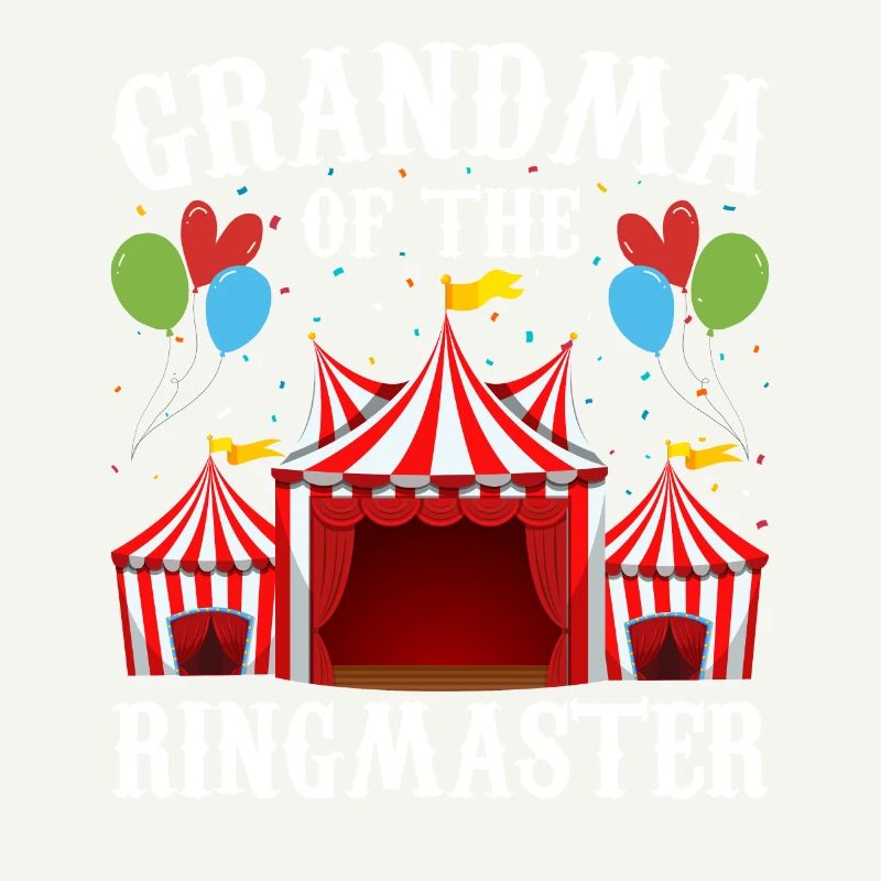 Grand-mère du Ringmaster Circus Party Carnaval