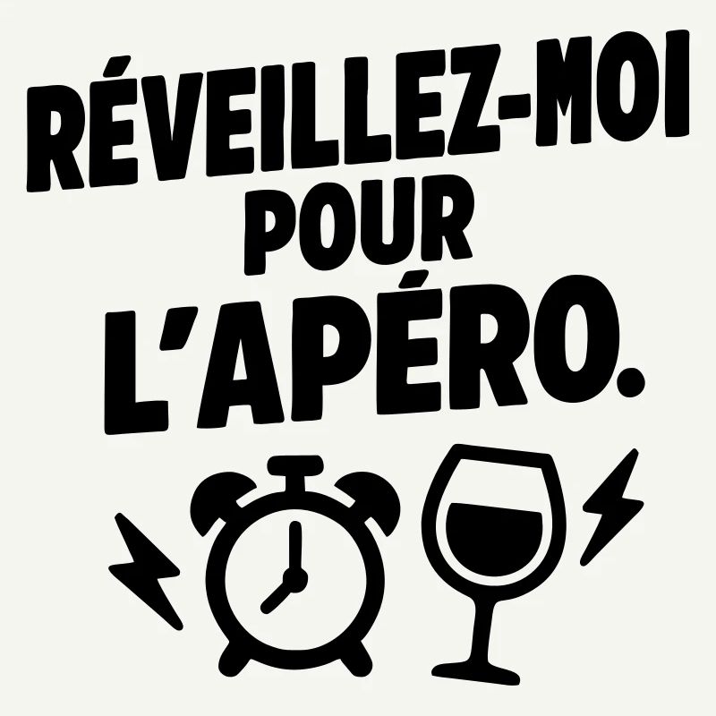Humour Réveil Hydratation