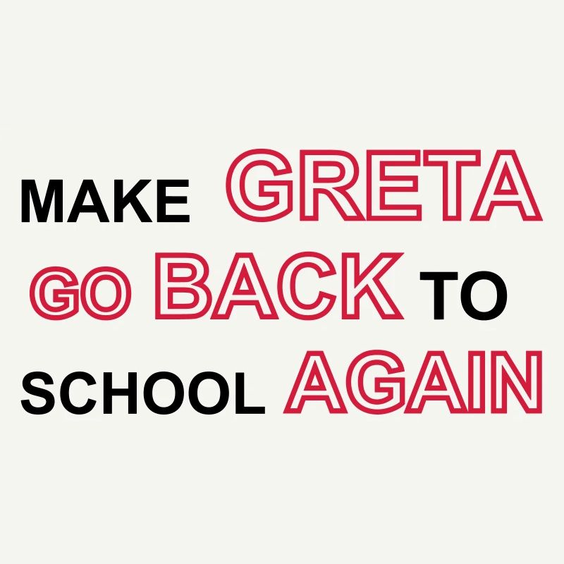 Fais retourner Greta à l'école. Voiture, diesel.