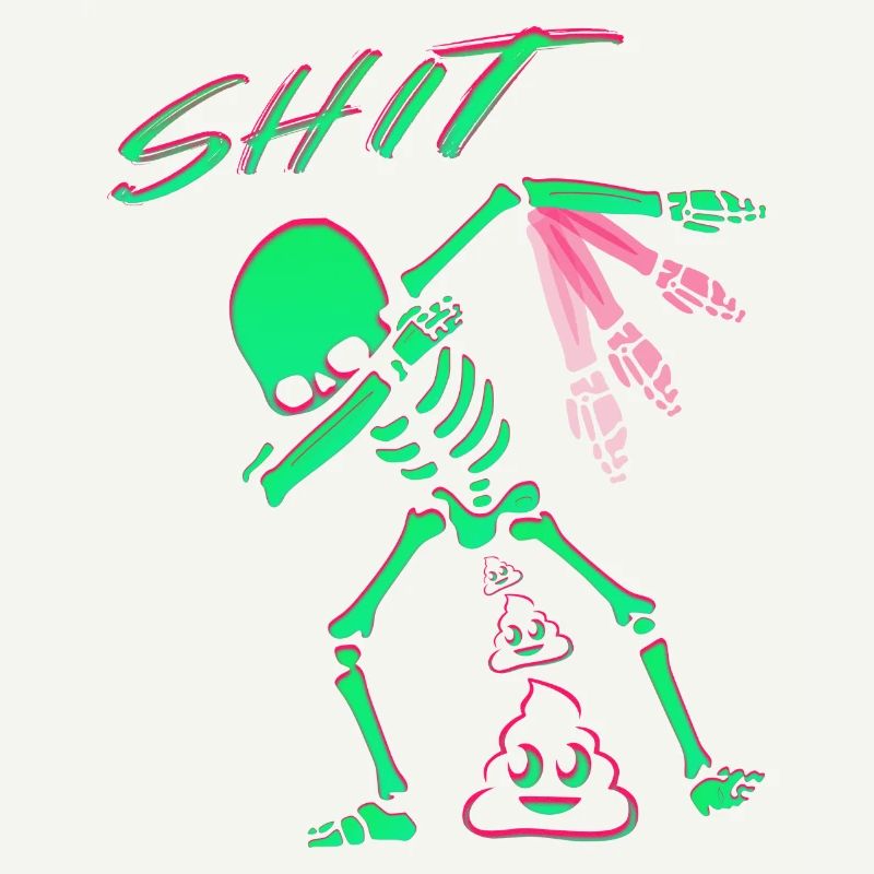 Funny skeleton
