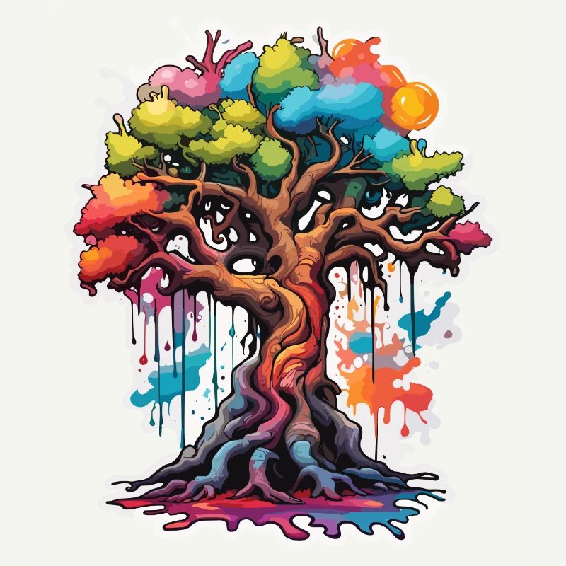 Tree / Nature / Earth / Bark / Roots / Leaves