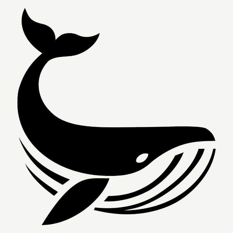 Vecteur de baleine