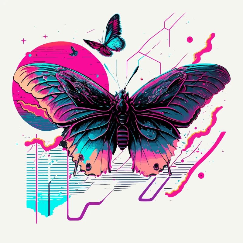 Träume von Neon Butterfly