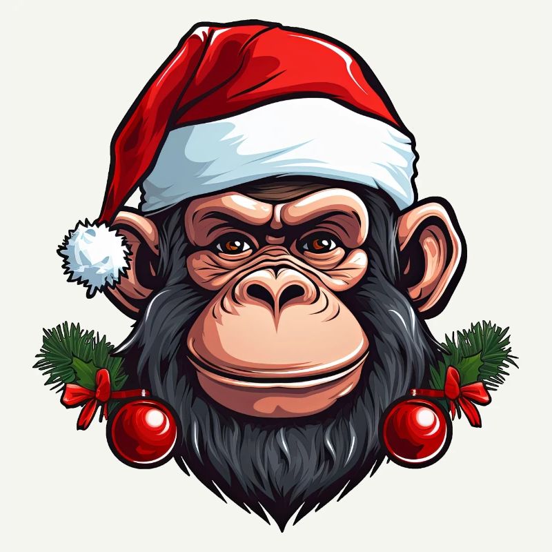 Noël singe