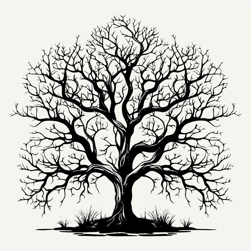Tree without leaves
