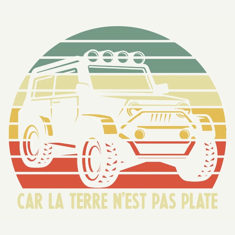 4x4 Rétro Coucher de soleil
