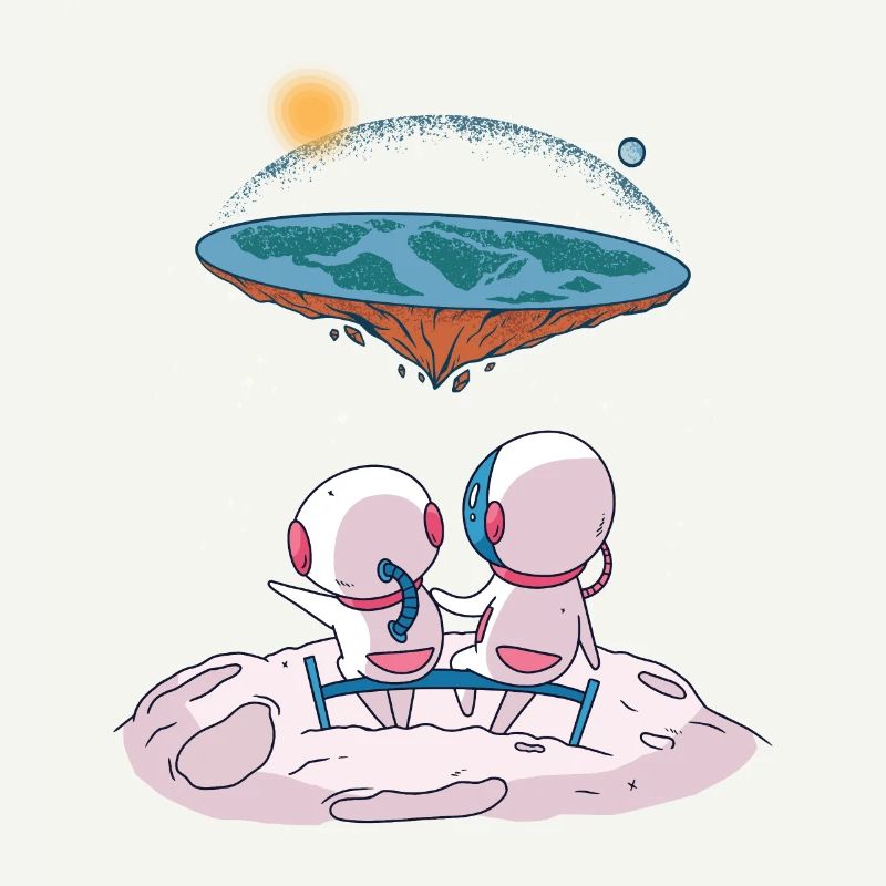 The earth is flat