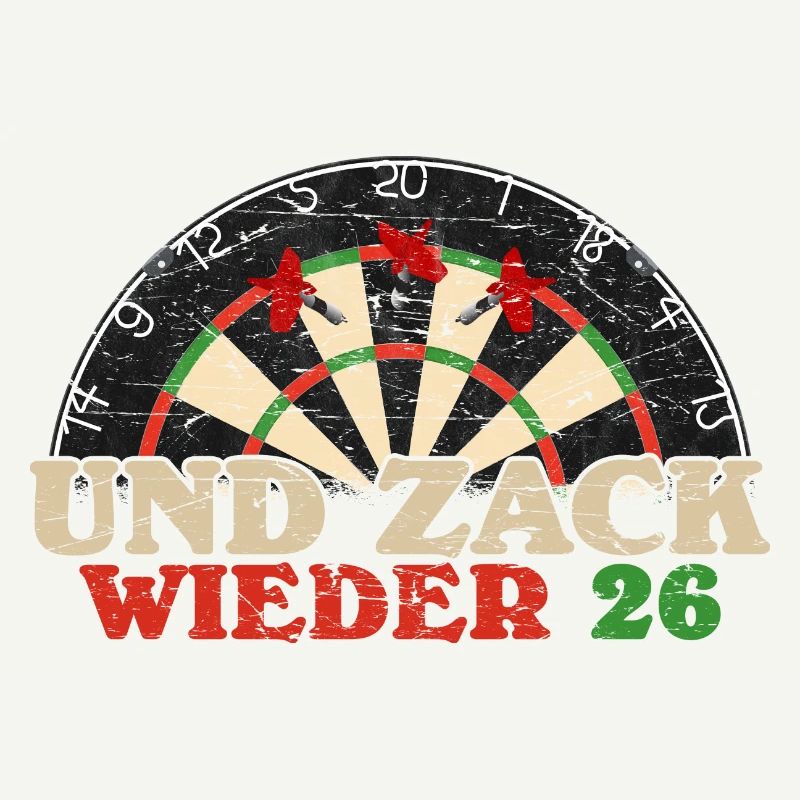 Funny Dart Saying Dartboard Dart Gift