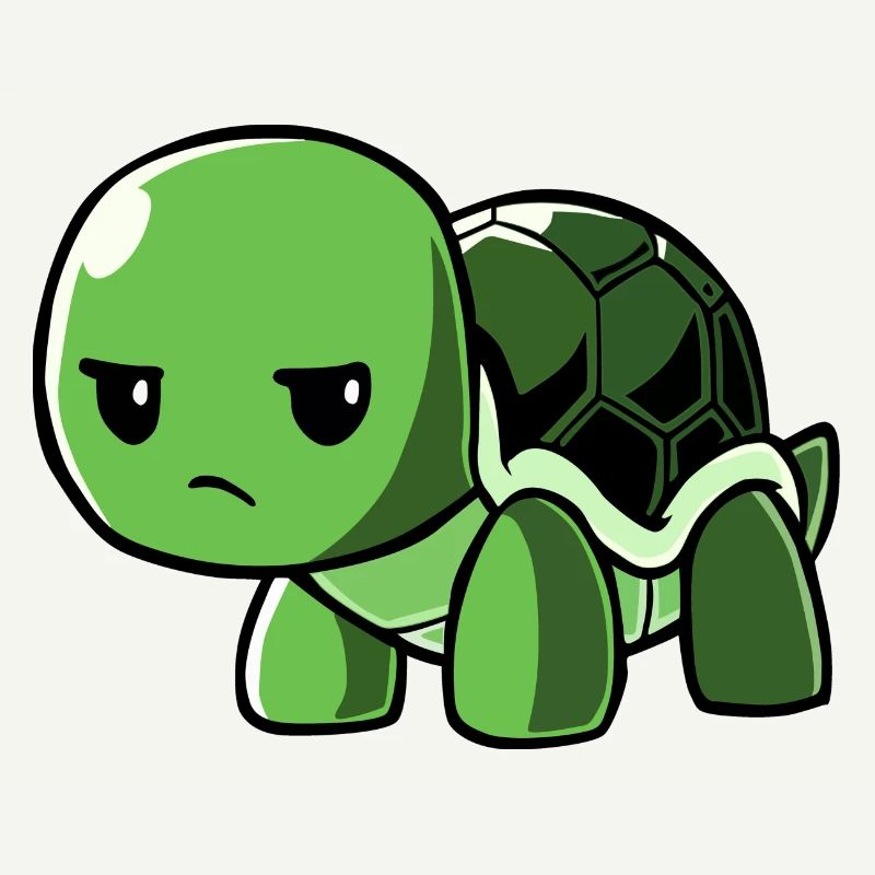 Tortoise annoyed