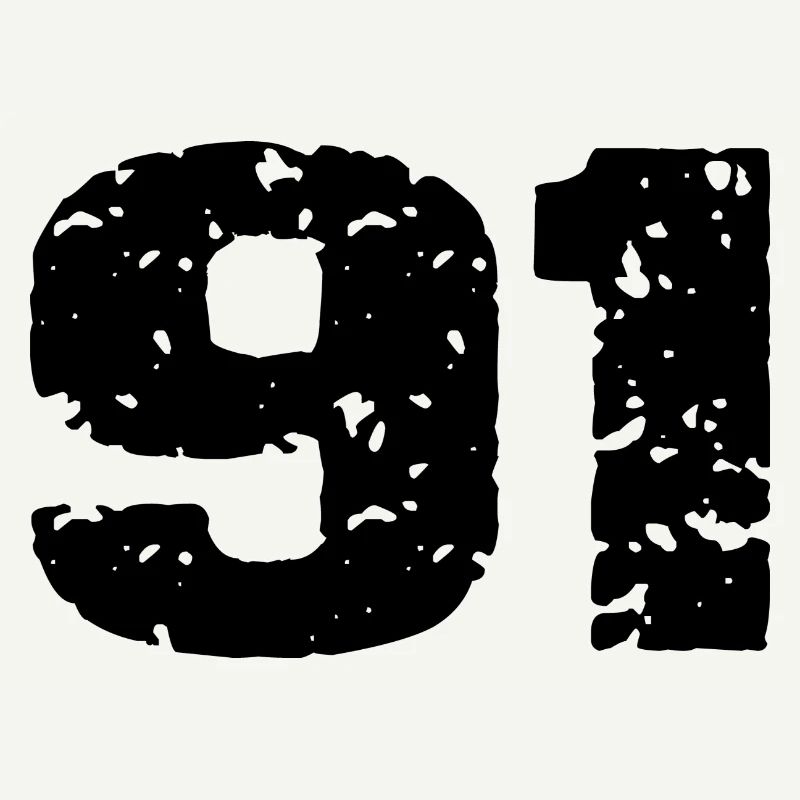 91 Number jersey