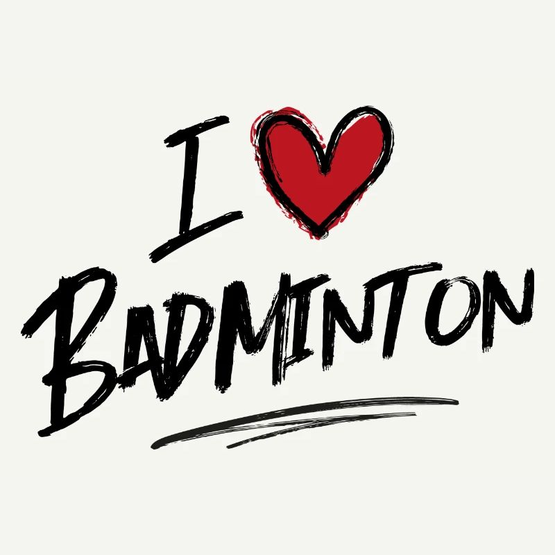 Ich liebe Badminton