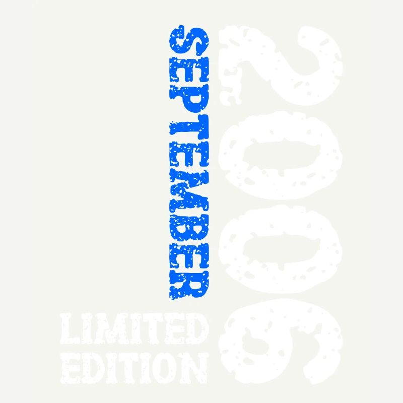 2006 September Limited Edition 17. Geburtstag Deko