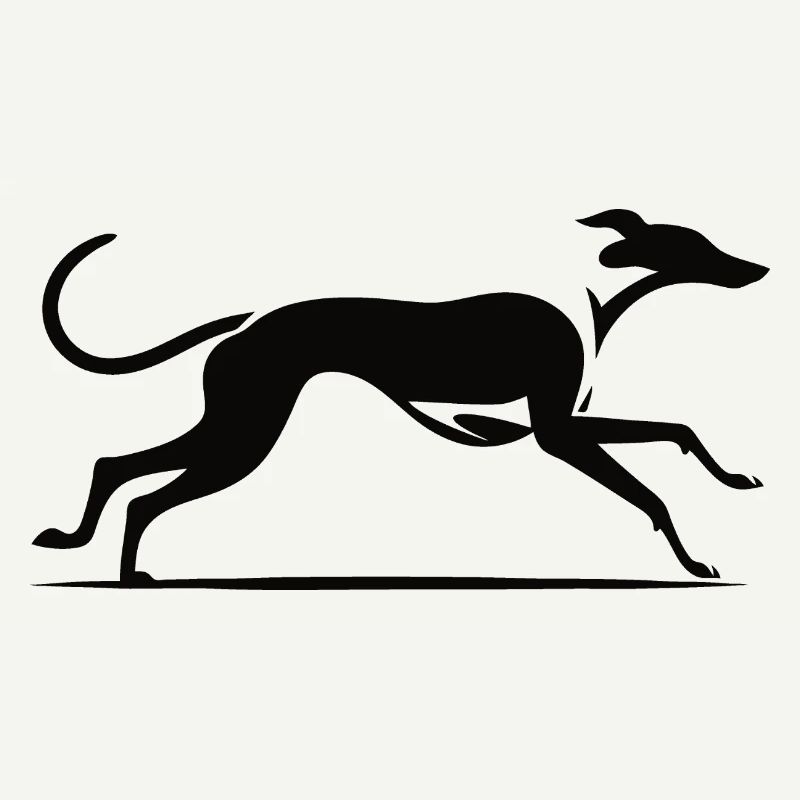 Design élégant de lévrier