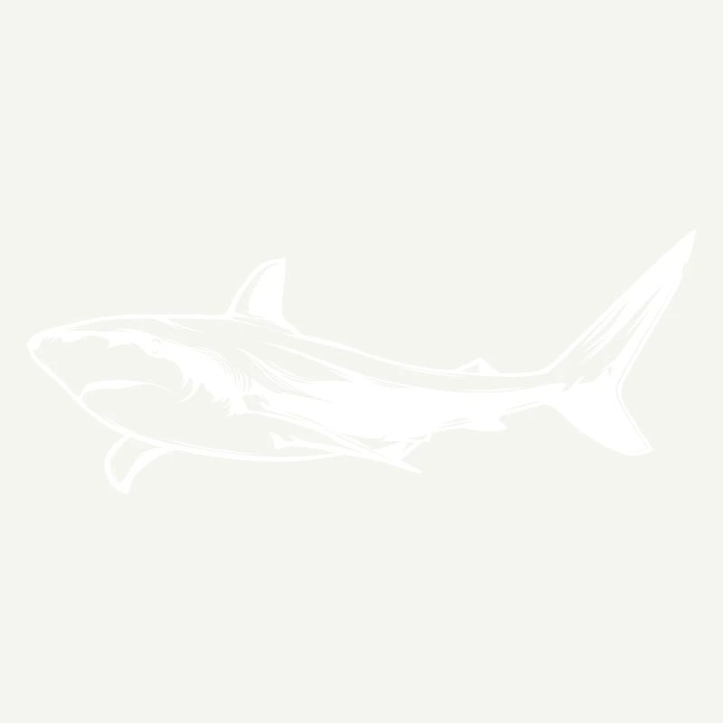 Silhouette d’animal de requin
