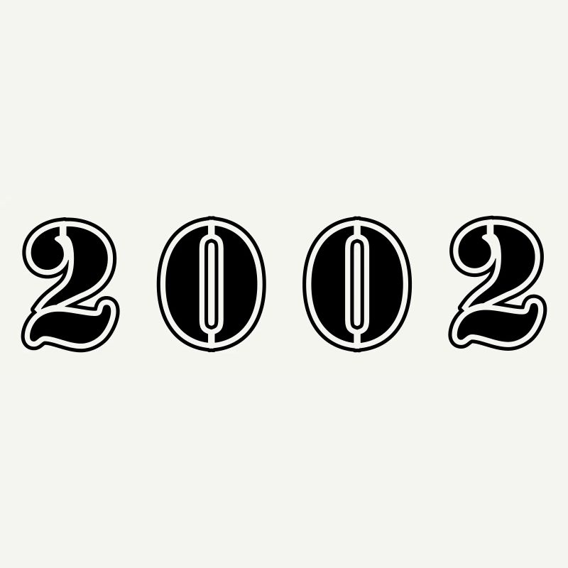 2002 Jahr Geburtstag