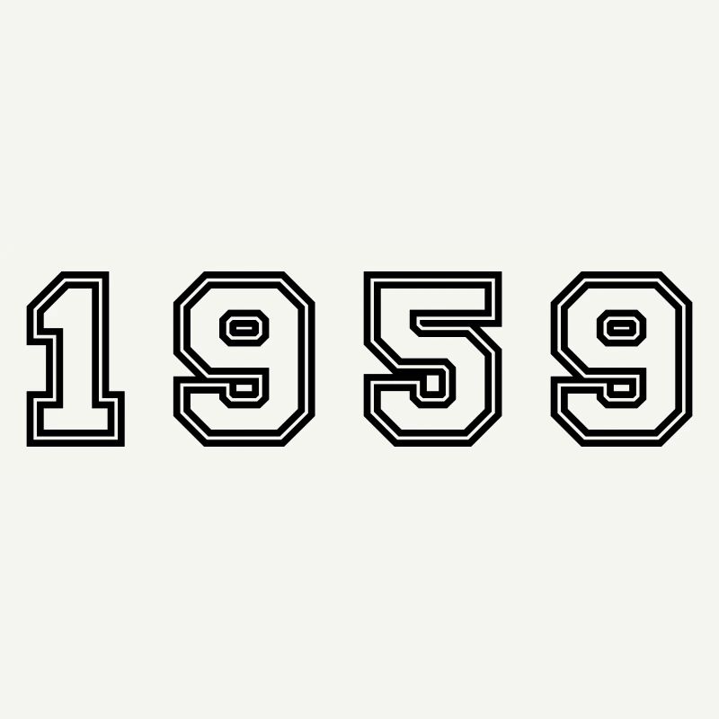 Numéro de l’année 1959