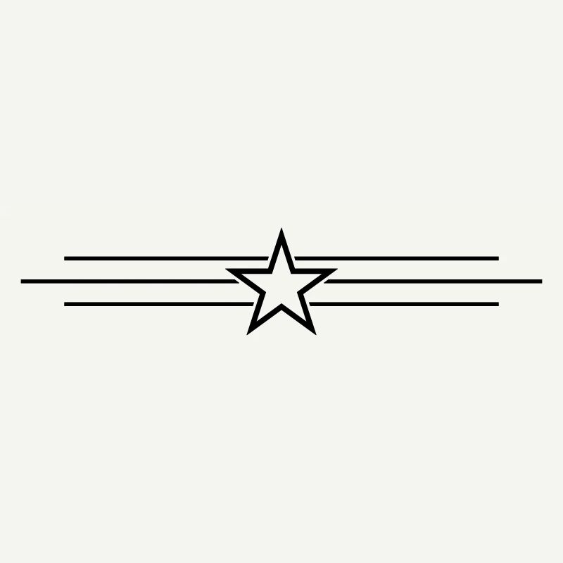 Star Line Symbol