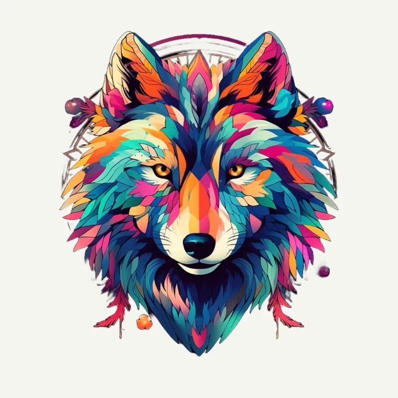 Neon-Shadow-Wolfenkreis