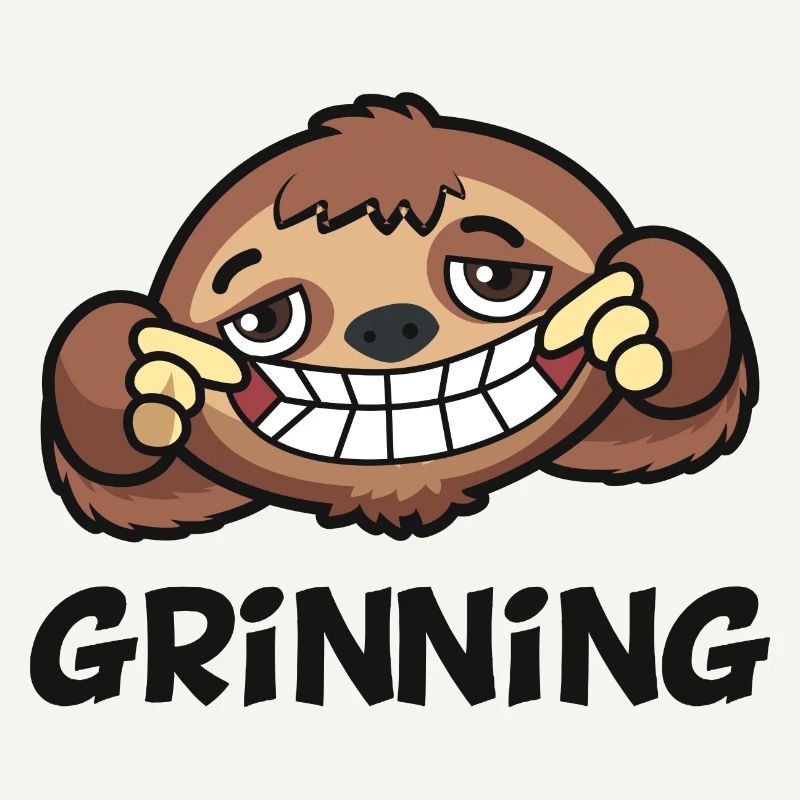 Grinning Funny Graphic
