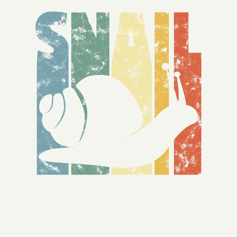 Cute snail shell snail gift