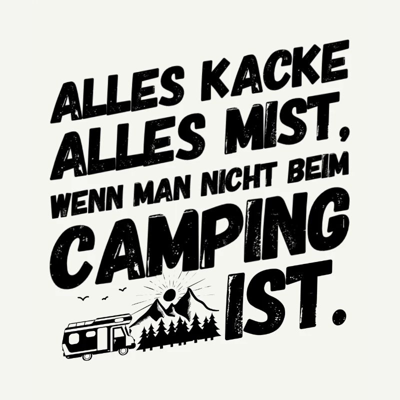 Camper Camping Campen Gedicht II