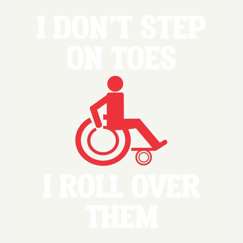 Rollstuhl Rollstuhlfahrer Handicap Rolli Humor