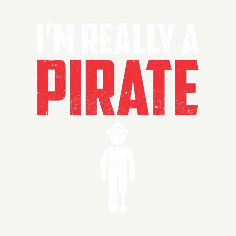 Ich Bin Wirklich Ein Piraten Bein Amputierte