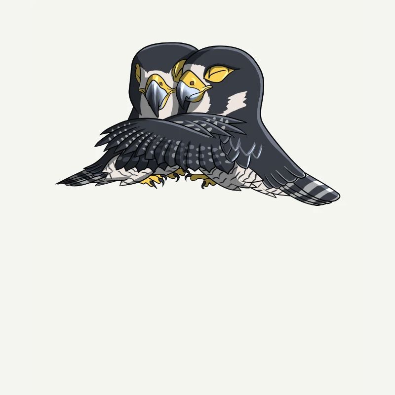 Faucon pèlerin oiseau