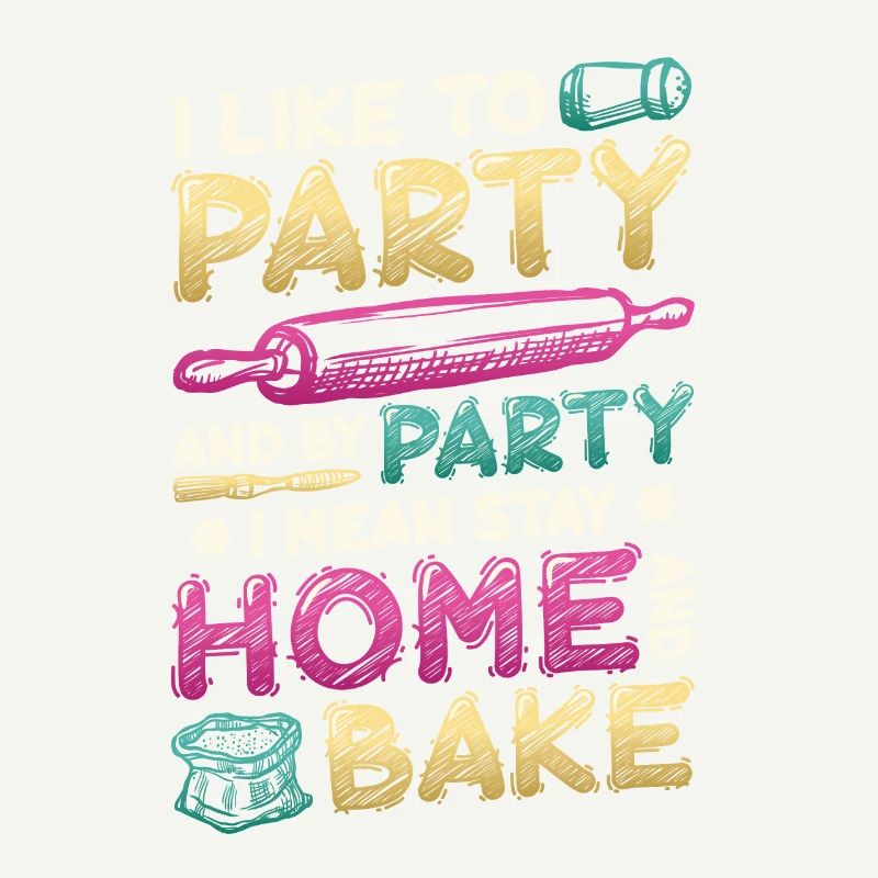 Zu Hause Bleiben Und Backen, Hobby-Bäcker.