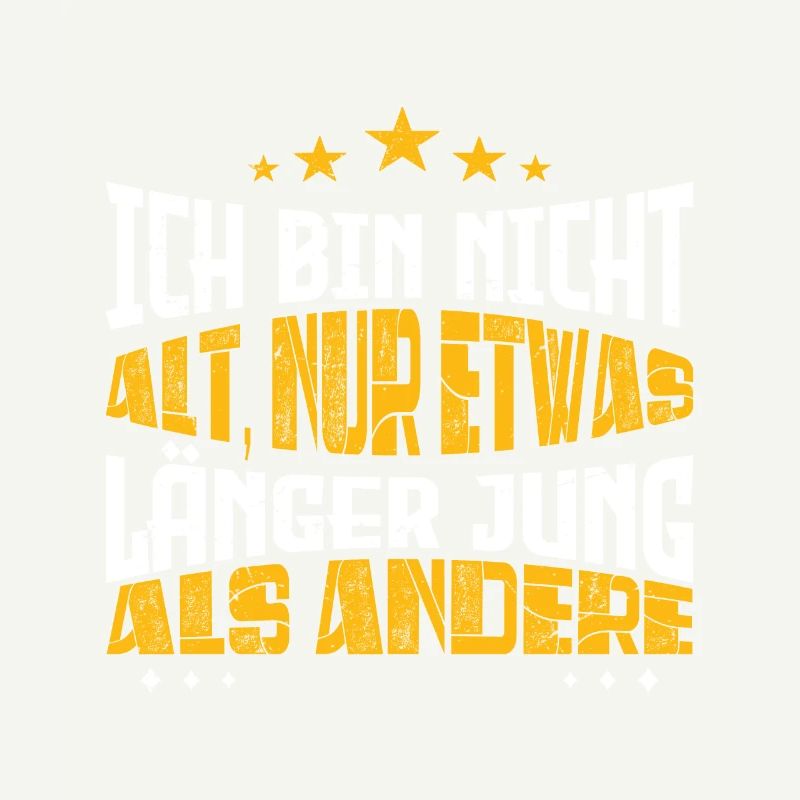 Ich bin nicht alt