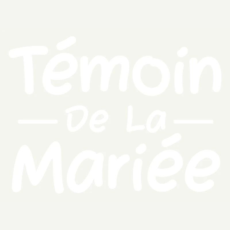 Témoin de la mariée