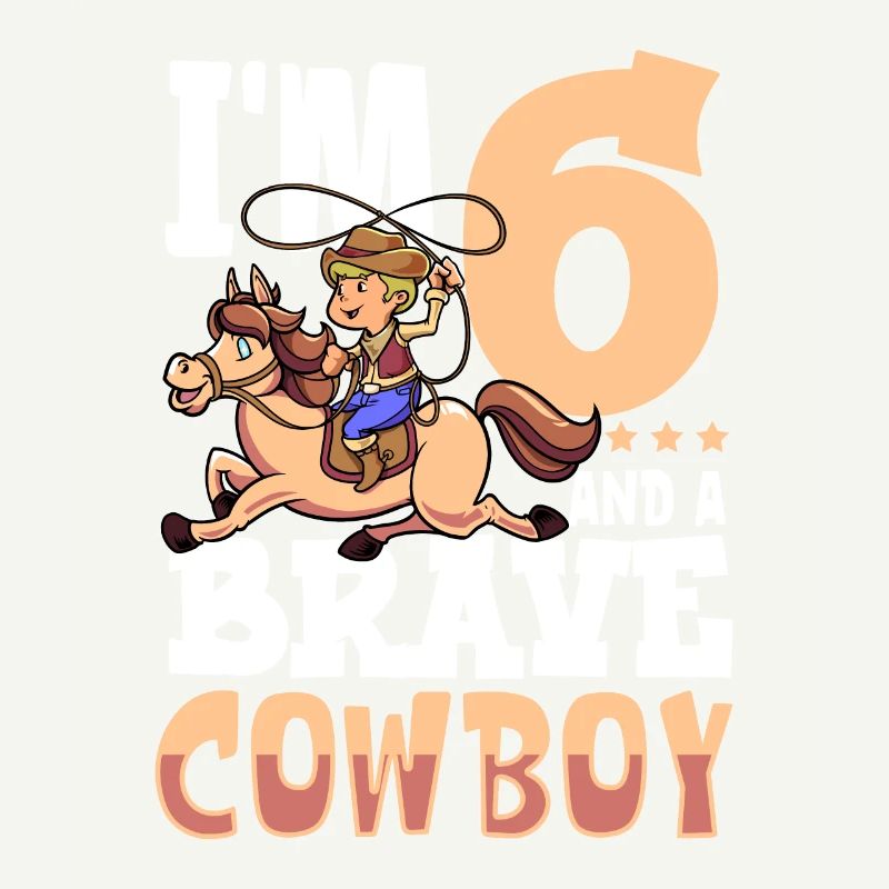 Ich bin 6 - Jungen Cowboy