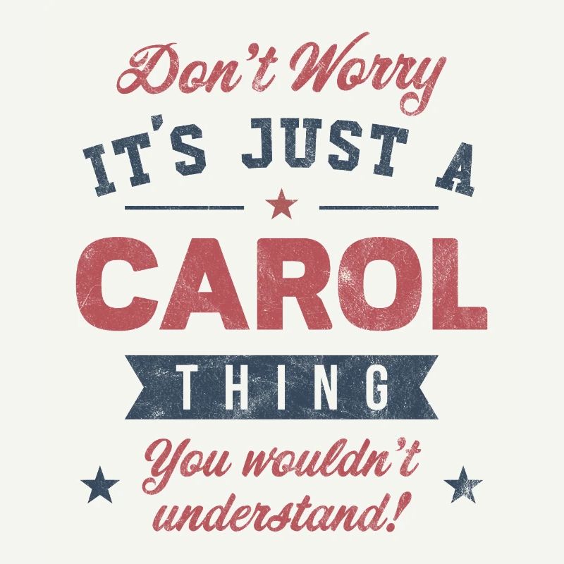 Es ist eine Carol-Sache