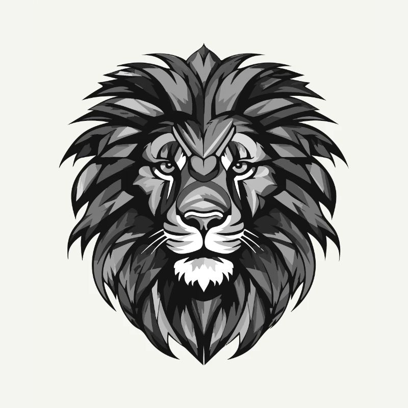 Tête de lion