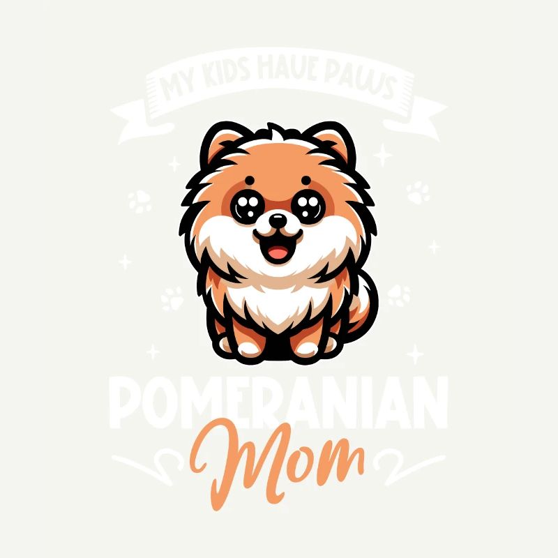 Zwergspitz Mama