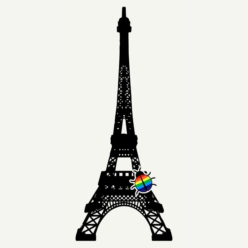 Ladybug Eiffeltower