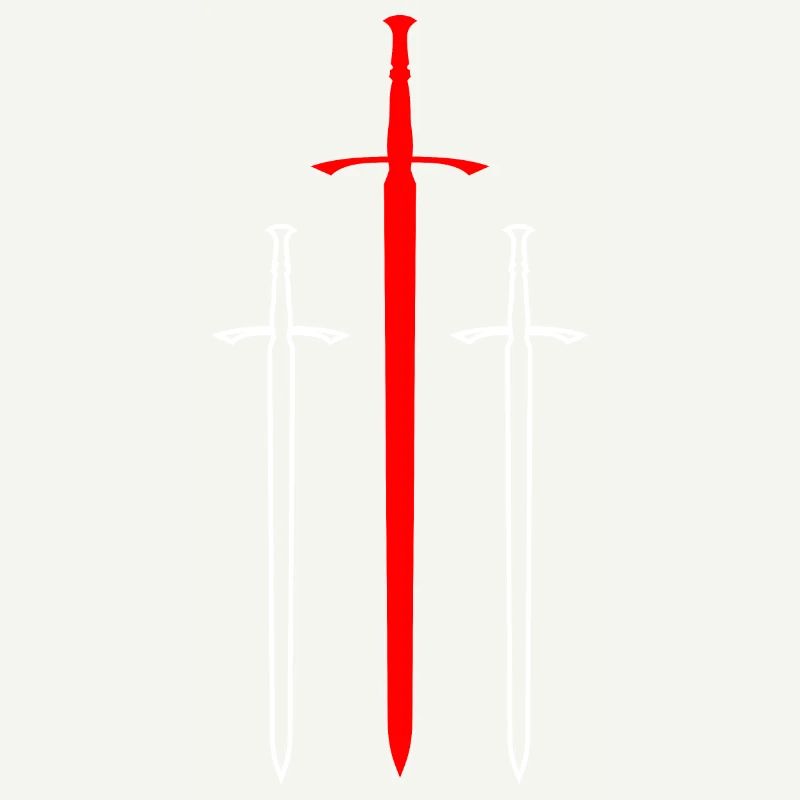 Épée rouge