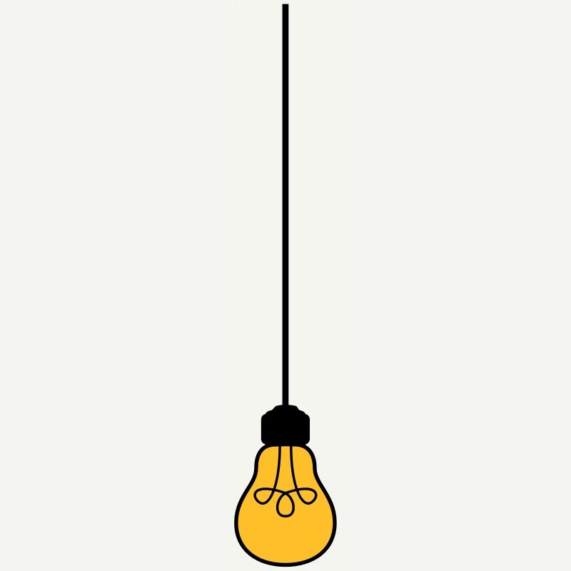 ceiling top cable hang light bulb light electricity id