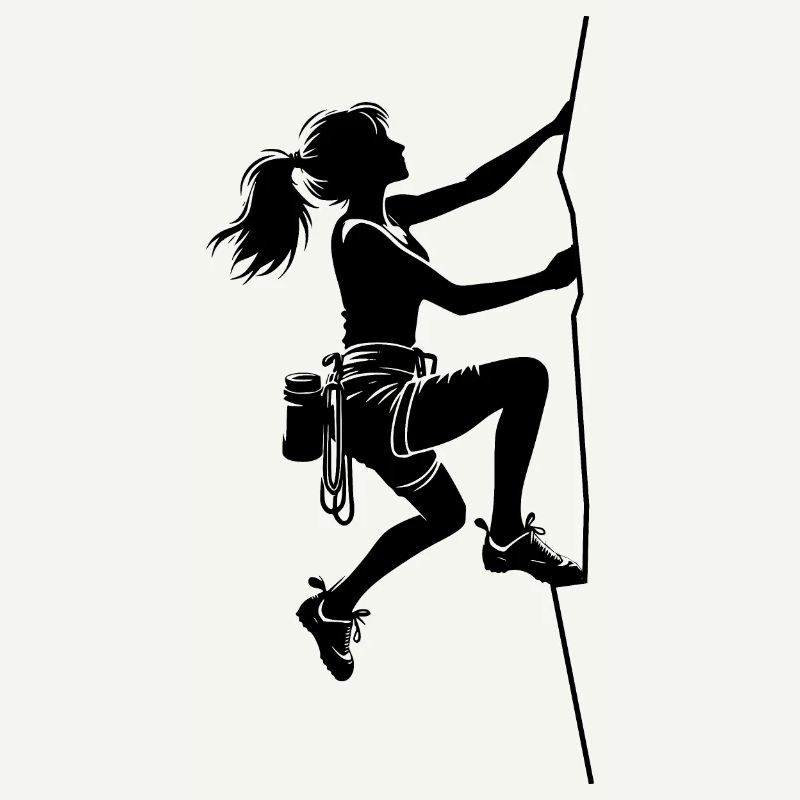 Frauenpower klettern